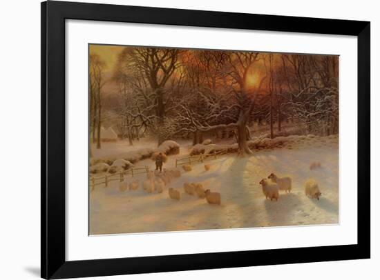 The Shortening Winter's Day-Joseph Farquharson-Framed Art Print