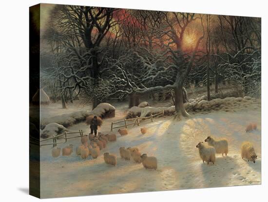 The Shortening Winter's Day-Joseph Farquharson-Framed Stretched Canvas