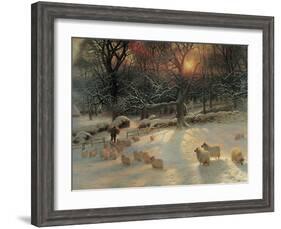 The Shortening Winter's Day-Joseph Farquharson-Framed Giclee Print