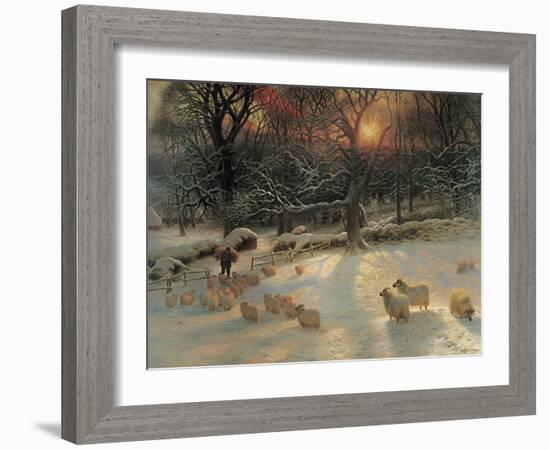 The Shortening Winter's Day-Joseph Farquharson-Framed Giclee Print