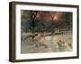 The Shortening Winter's Day-Joseph Farquharson-Framed Giclee Print