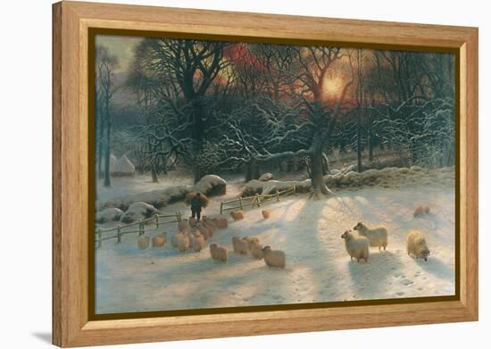 The Shortening Winter's Day-Joseph Farquharson-Framed Stretched Canvas