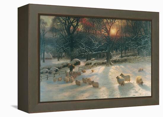 The Shortening Winter's Day-Joseph Farquharson-Framed Stretched Canvas