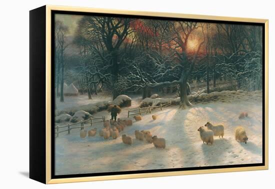 The Shortening Winter's Day-Joseph Farquharson-Framed Stretched Canvas