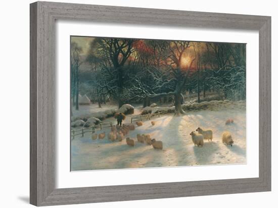 The Shortening Winter's Day-Joseph Farquharson-Framed Art Print