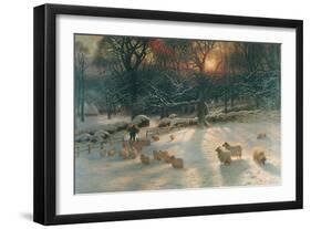 The Shortening Winter's Day-Joseph Farquharson-Framed Art Print
