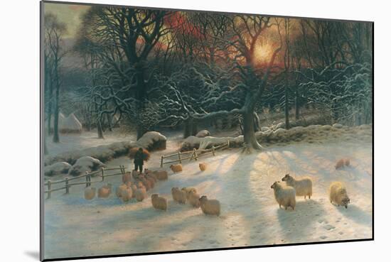 The Shortening Winter's Day-Joseph Farquharson-Mounted Art Print