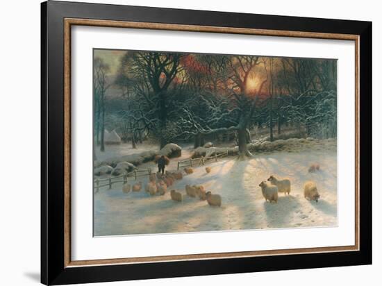 The Shortening Winter's Day-Joseph Farquharson-Framed Premium Giclee Print