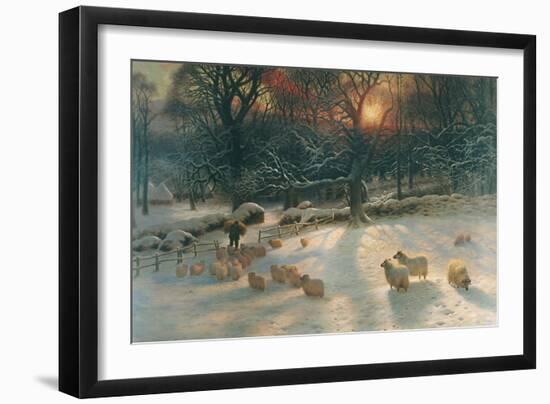 The Shortening Winter's Day-Joseph Farquharson-Framed Premium Giclee Print