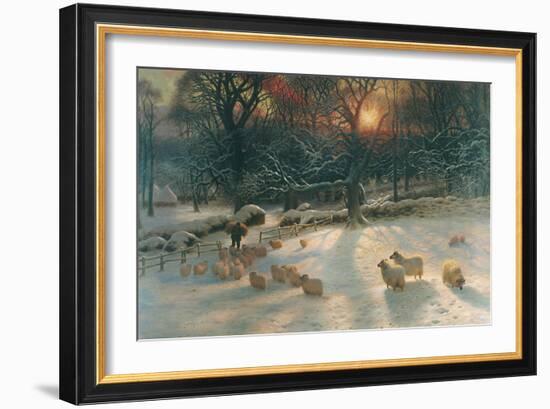 The Shortening Winter's Day-Joseph Farquharson-Framed Premium Giclee Print