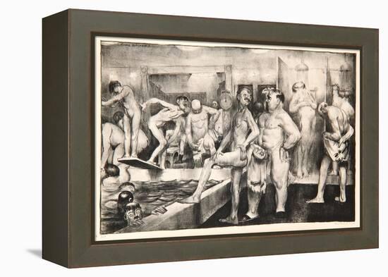 The Shower-Bath, 1917-George Wesley Bellows-Framed Premier Image Canvas