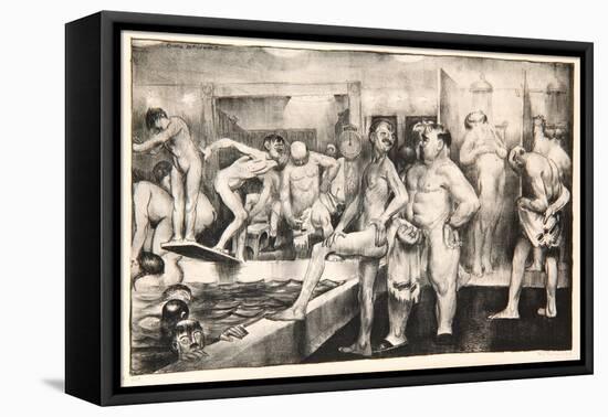 The Shower-Bath, 1917-George Wesley Bellows-Framed Premier Image Canvas