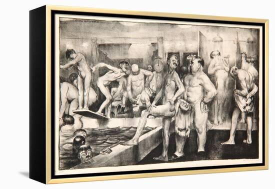 The Shower-Bath, 1917-George Wesley Bellows-Framed Premier Image Canvas