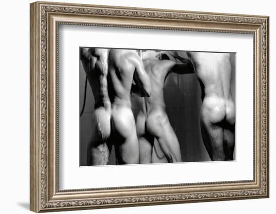 The Shower Room-Fred Goudon-Framed Art Print