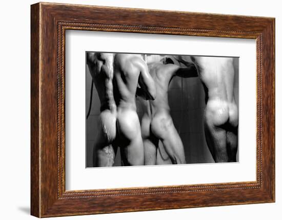 The Shower Room-Fred Goudon-Framed Art Print