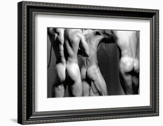 The Shower Room-Fred Goudon-Framed Art Print