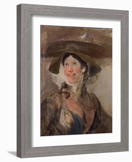 The Shrimp Girl, circa 1745-William Hogarth-Framed Giclee Print