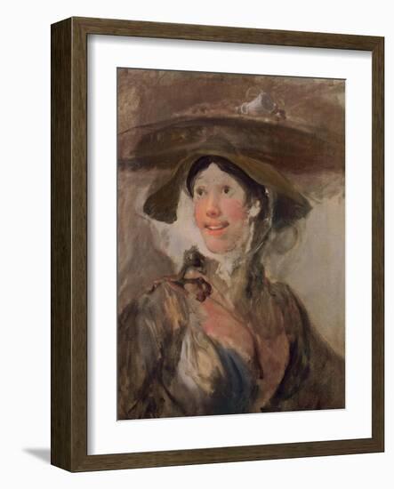 The Shrimp Girl, circa 1745-William Hogarth-Framed Giclee Print