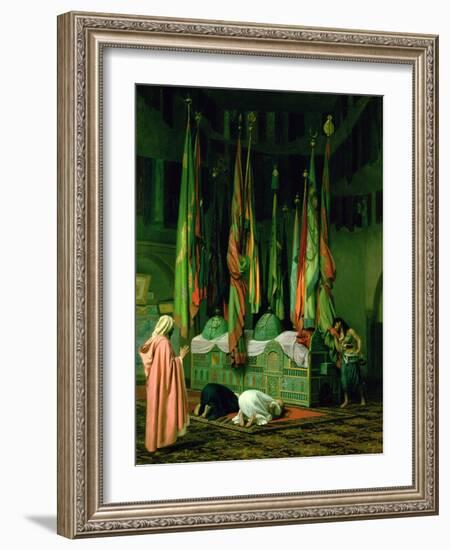 The Shrine of Imam Hussein-Jean Leon Gerome-Framed Giclee Print