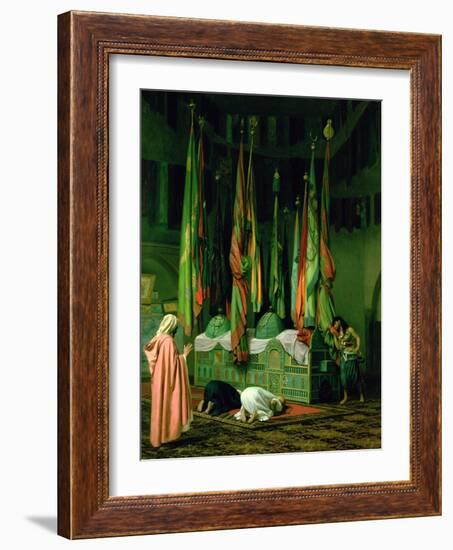 The Shrine of Imam Hussein-Jean Leon Gerome-Framed Giclee Print