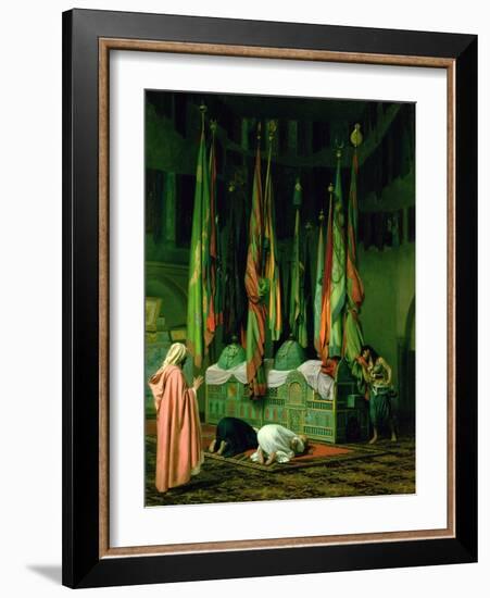 The Shrine of Imam Hussein-Jean Leon Gerome-Framed Giclee Print