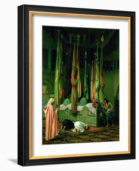 The Shrine of Imam Hussein-Jean Leon Gerome-Framed Giclee Print