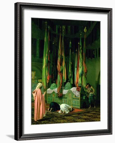 The Shrine of Imam Hussein-Jean Leon Gerome-Framed Giclee Print