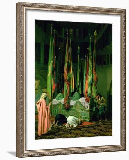 The Shrine of Imam Hussein-Jean Leon Gerome-Framed Giclee Print