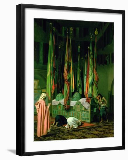 The Shrine of Imam Hussein-Jean Leon Gerome-Framed Giclee Print