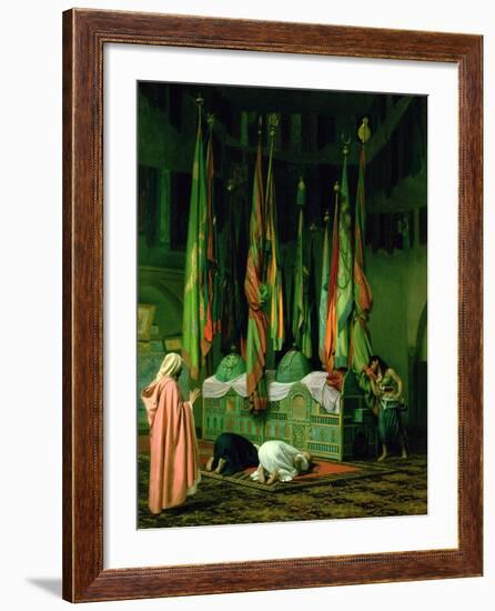 The Shrine of Imam Hussein-Jean Leon Gerome-Framed Giclee Print