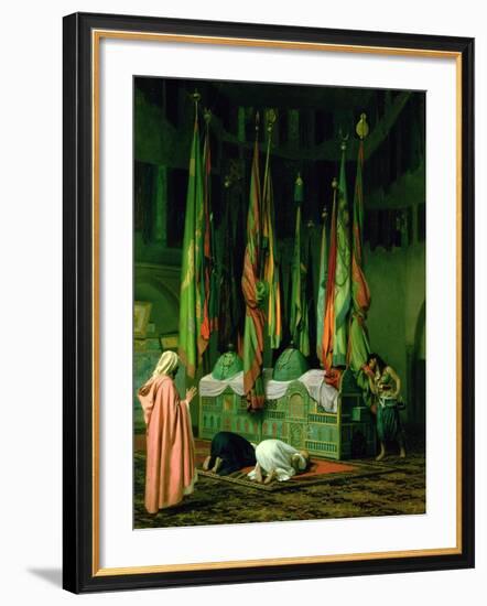 The Shrine of Imam Hussein-Jean Leon Gerome-Framed Giclee Print