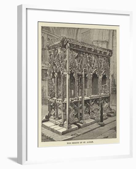 The Shrine of St Alban-null-Framed Giclee Print