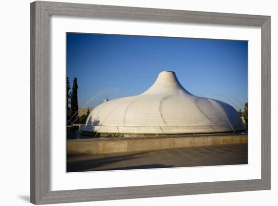 The Shrine of the Book Containing the Dead Sea Scrolls, Israel Museum, Jerusalem, Israel-Yadid Levy-Framed Photographic Print