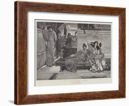 The Shrine of Venus-Sir Lawrence Alma-Tadema-Framed Giclee Print