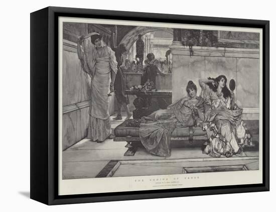 The Shrine of Venus-Sir Lawrence Alma-Tadema-Framed Premier Image Canvas
