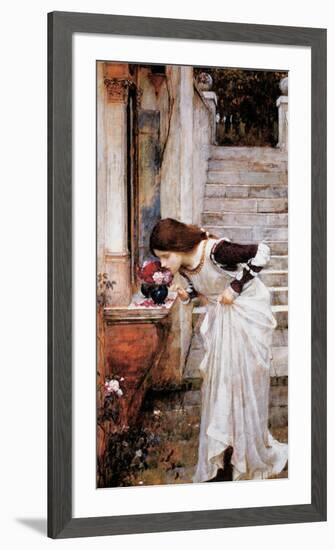 The Shrine-John William Waterhouse-Framed Art Print