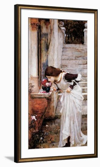 The Shrine-John William Waterhouse-Framed Art Print