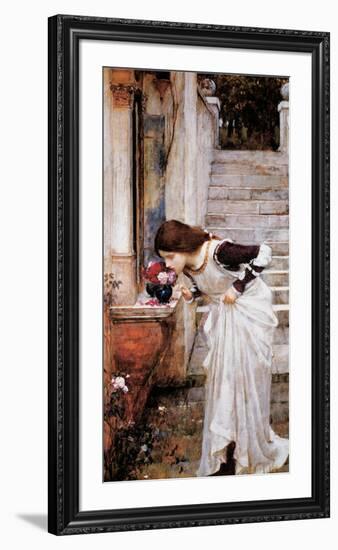 The Shrine-John William Waterhouse-Framed Art Print