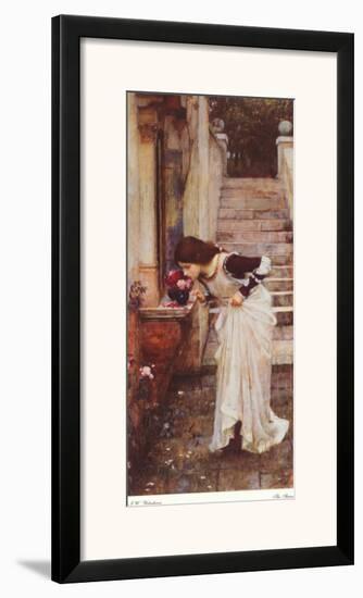The Shrine-John William Waterhouse-Framed Art Print