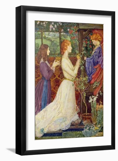 The Shrine-Eleanor Fortescue-Brickdale-Framed Giclee Print