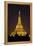 The Shwedagon Pagoda in (Rangoon) Yangon, (Burma) Myanmar-David R. Frazier-Framed Premier Image Canvas