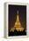 The Shwedagon Pagoda in (Rangoon) Yangon, (Burma) Myanmar-David R. Frazier-Framed Premier Image Canvas