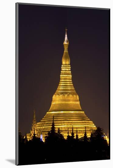 The Shwedagon Pagoda in (Rangoon) Yangon, (Burma) Myanmar-David R. Frazier-Mounted Photographic Print