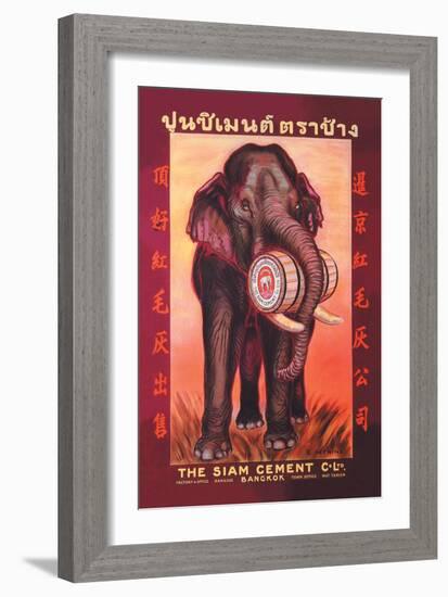 The Siam Cement Company, Ltd., Bangkok-null-Framed Art Print