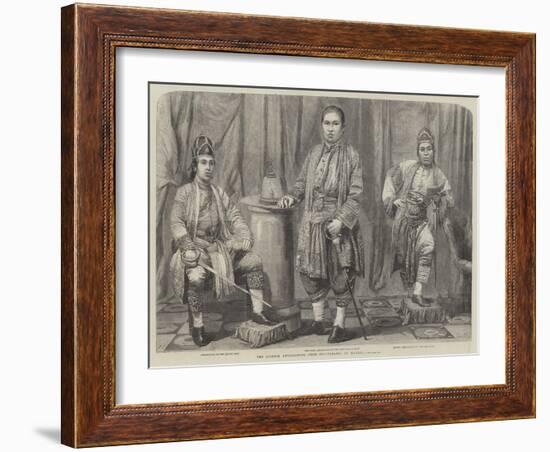 The Siamese Ambassadors-Frederick John Skill-Framed Giclee Print