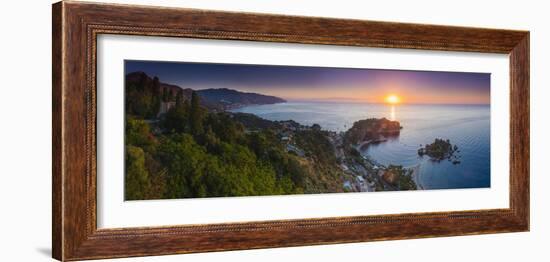 The Sicilian Coast at Sunrise-Matthew Williams-Ellis-Framed Photographic Print