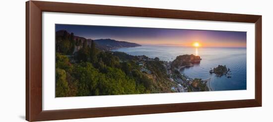 The Sicilian Coast at Sunrise-Matthew Williams-Ellis-Framed Photographic Print