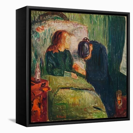 'The Sick Child', 1907-Edvard Munch-Framed Premier Image Canvas