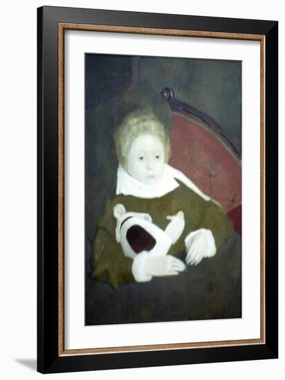 The Sick Child, 1950-Evelyn Williams-Framed Giclee Print