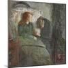 The Sick Child-Edvard Munch-Mounted Premium Giclee Print